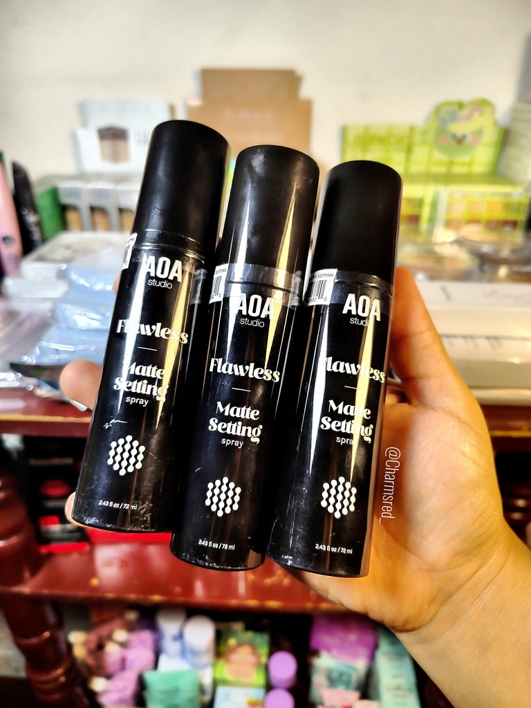 Spray fijador matte AOA Flawless 