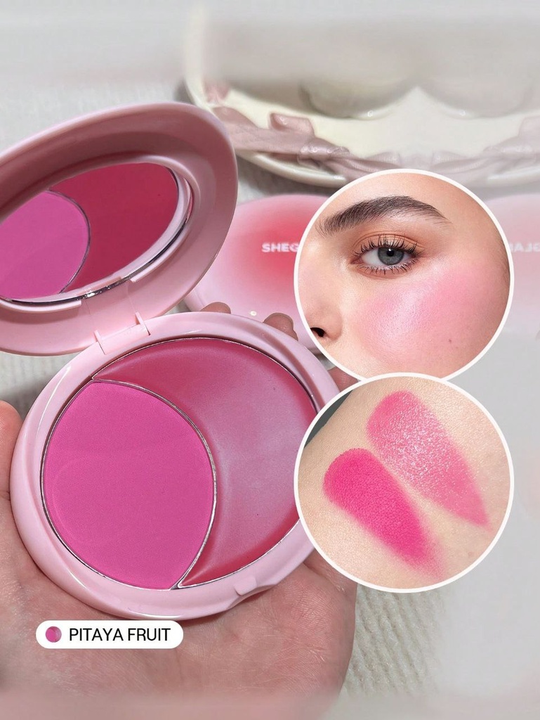 Rubor Sheglam 2en1 -Crema y polvo 