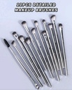 Brochas MAANGE plateadas (ojos - 13pcs ) 