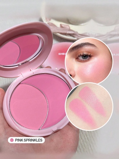 Rubor Sheglam 2en1 -Crema y polvo 